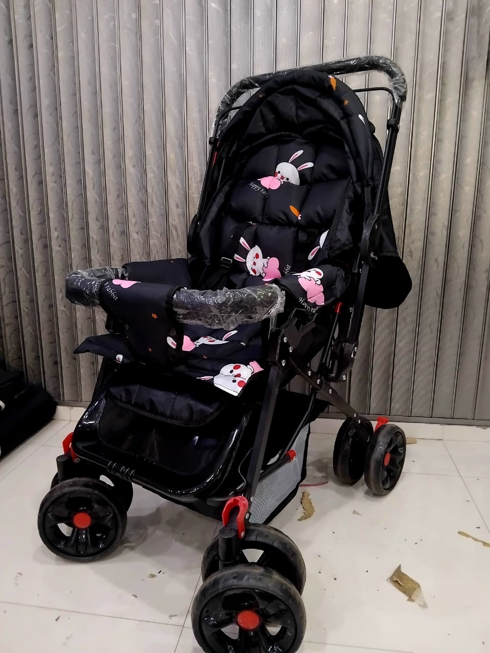 BLACK PANDA|786- WASHABLE SEAT-BIG SIZE-EVA FOAM TYRES