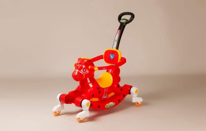Baby Hourse Pure Plastic