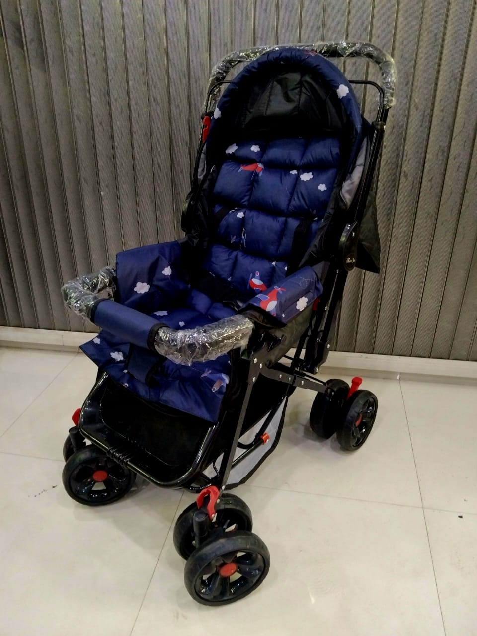 BLACK PANDA|786- WASHABLE SEAT-BIG SIZE-EVA FOAM TYRES