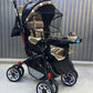 BIG SIZE BABY PRAM/WASHABLE SEAT/EVA FOAM TYRES/FOOD TREY: