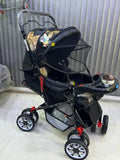 BIG SIZE BABY PRAM/FOOD TREY/WASHABLE SEAT/EVA FOAM TYRES/