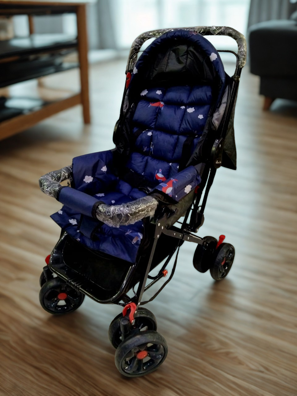 BLACK PANDA|786- WASHABLE SEAT-BIG SIZE-EVA FOAM TYRES