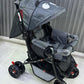 PANDA STROLLER 786 GREY