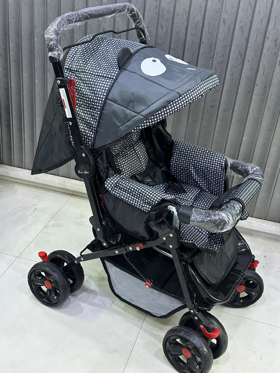 PANDA STROLLER 786 GREY